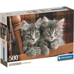Clementoni Пъзел Clementoni от 500 части - Котенца (35580)