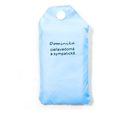 Nákupná taška s menom Dominika - cieľavedomá a sympatická