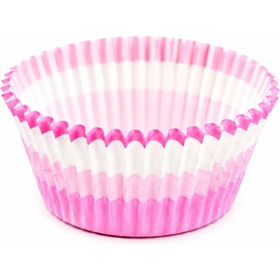 Cake star papírové košíčky na muffiny a cupcakes barevné 50x30 mm 100ks vzor 4