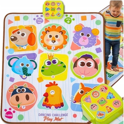 MalPlay Interaktivní podložka se zvířátkami – Zboží Živě