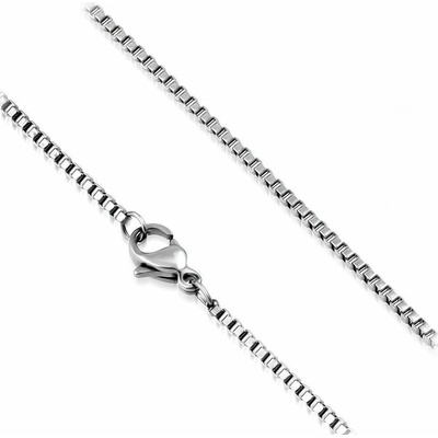 Šperky4U Ocelový řetízek čtvercový OPE1008-020-60