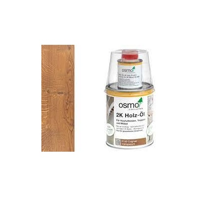 Osmo 2K Wood Oil 6143 Коняк - двукомпонентно масло за дървесина 0.375л (2938)