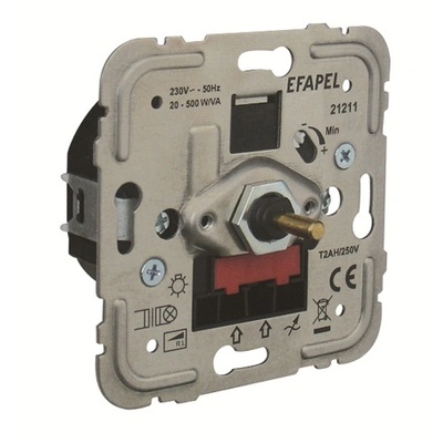 Efapel Феромагнитен димер 500va r, l (21211)