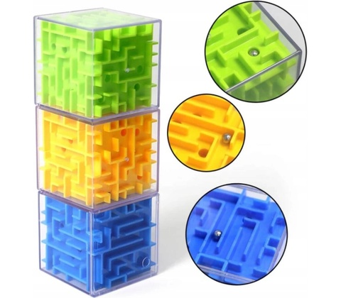 3D kocka Labyrint