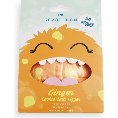 I Heart Revolution Cookie Bath Fizzer Ginger bomba do kúpeľa 120 g
