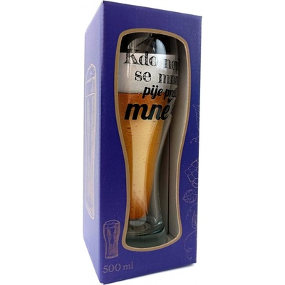 Albi My Bar Pint Kto nepije so mnou pije proti mne 500 ml