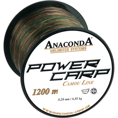 Saenger Power carp camo line 1200 m 0,3 mm