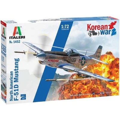 Italeri Model Kit letadlo 1452 F-51D Korean War 1:72