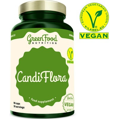 GreenFood nutrition CandiFlora 90 kapsúl