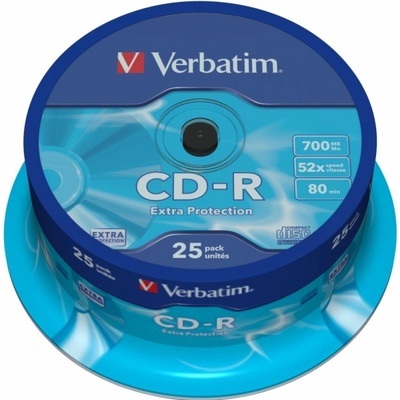 Verbatim Диск CD-R Verbatim 52X 700MB EP шпиндел оп. 25