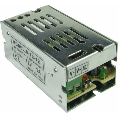 Průmyslový zdroj S-12-12, 12V=/12W spínaný