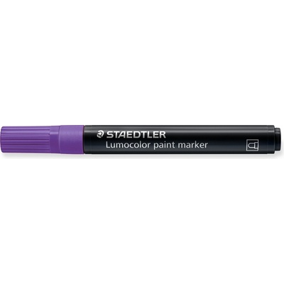 STAEDTLER Акрилен маркер Staedtler Lumocolor 349, виолетов 6 (31095-А-ВИОЛЕТОВ)
