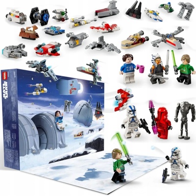 LEGO Adventný kalendár LEGO STAR WARS Star Wars Lego 75395