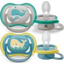 Philips Avent silikon cumlík koala Ultra air chlapec 2ks SCF349/11