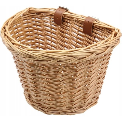 Prútený na bicykel predný FSBKT-131-1 farba dreva