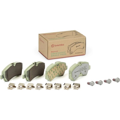 Sada brzdových platničiek, vždy 4 kusy v sade BREMBO P 24 160G (P24160G)