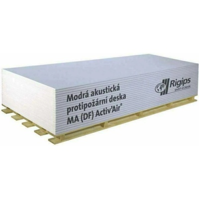 Modrá akustická deska Rigips MA (DF) Activ‘Air 12,5×1250×2000 mm – Zbozi.Blesk.cz