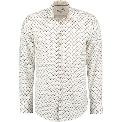 Košile Trachten Finn bílá – Zbozi.Blesk.cz