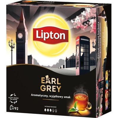 Lipton Earl Grey Classic čaj 92 sáčků