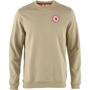 Fjällräven Мъжки пуловер Fjällräven 1960 Logo Badge Sweater Jumper - Fossil (017-3150-0713)