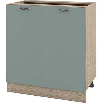 Image 1 of ИРИМ Долен кухненски шкаф Сити МФ-Олив мат-11-23 80 см