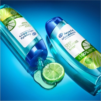 Head & Shoulders Deep Cleanse Oil Control with Citrus šampón na vlasy proti lupinám 300 ml