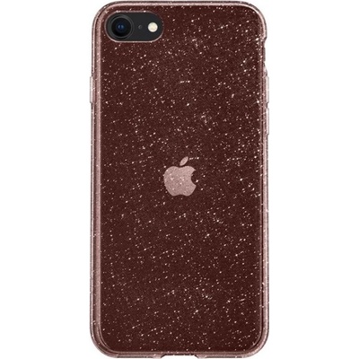 Pouzdro Spigen Liquid Crystal Glitter, rose -iPhone SE/8/7