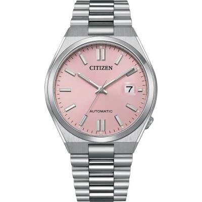 Citizen Мъжки часовник CITIZEN Tsuyosa Automatic NJ0158-89X, Сребрист / Розов (CITNJ0158-89X)