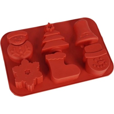 Cucina forma 17,5x32,5x3cm na pečení 6tvarů, silikon