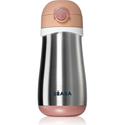 Beaba For Baby hrnek termoizoloační nerez pink 350 ml