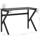 Image 1 of vidaXL 110x60x75 cm K Black (325402)