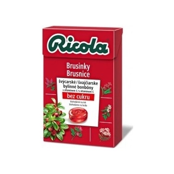 RICOLA Brusinky - Cranberry 40 g