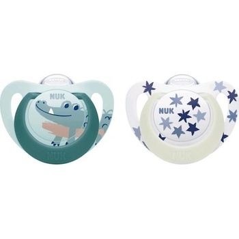 Nuk Star latex cumlík modrý modrá