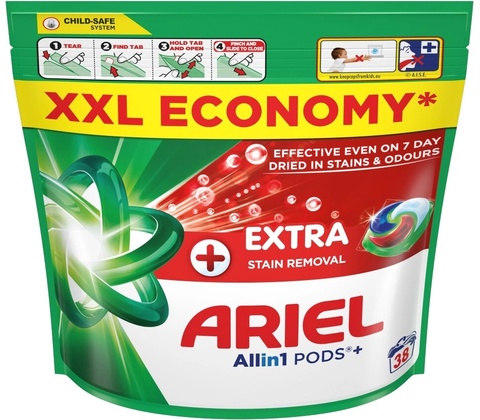 Ariel Plus kapsule Extra Clean 38 PD