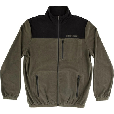 Independent BTG Fleece L/S Jacket Army/Black
