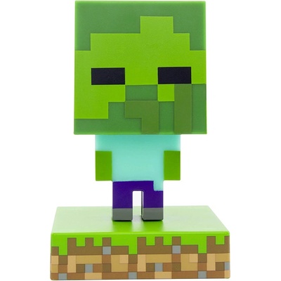 Minecraft Paladone svítící Steve Zombie