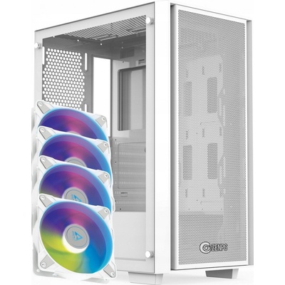 Zenpc Z1 Mesh Glass White 4x P12 PWM PST ARGB