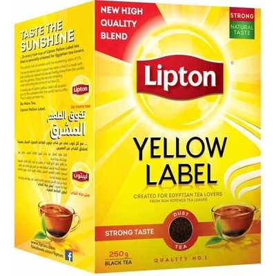 LIPTON YELLOW LABEL Čaj černý sypaný 250 g