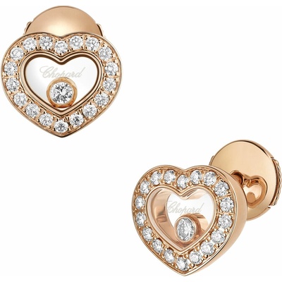 Chopard Happy Diamonds zlaté náušnice 83A054-5201