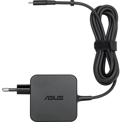 ASUS Захранване (оригинално) за лаптопи Asus Adapter 65W TYPE C, 65W, 5V/3A, 9V/3A, 15V/3A, 20V/3.25A (90XB04EN-MPW0M0)