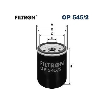 Olejový filter FILTRON OP 545/2