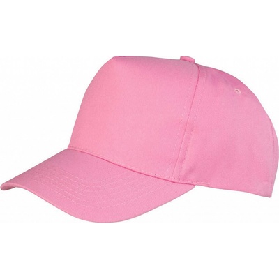 Result Headwear 5-panelová Boston Ružová