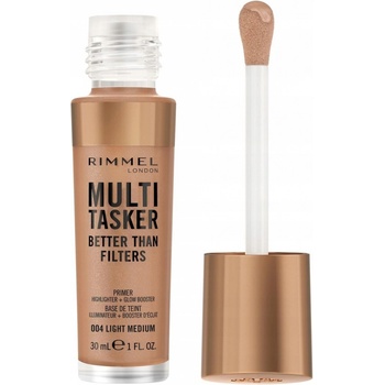Rimmel London Multi-Tasker Better Than Filters 3v1 Dlhotrvajúci tónovaný make-up 004 Light-Medium 30 ml