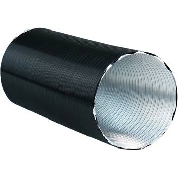 Ventishop Semiflex 125/3 mm Black 3 m