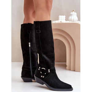 Step in style Дамски ботуши до коляното модел 203898 Step in style