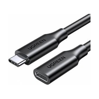 Ugreen USB Type C 3.1 Gen2 Male to Female Cable Nickel Plating 1m (Black)