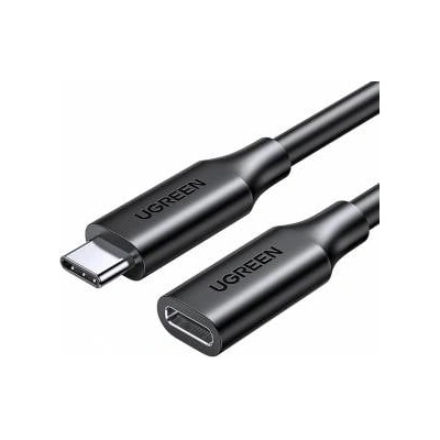 Ugreen USB Type C 3.1 Gen2 Male to Female Cable Nickel Plating 1m (Black)