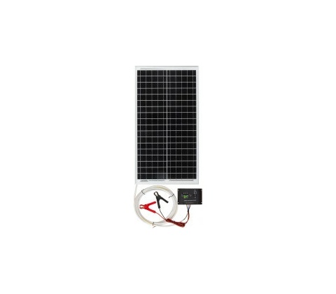 Solárny systém AgroElectro – 30 W panel s regulátorom