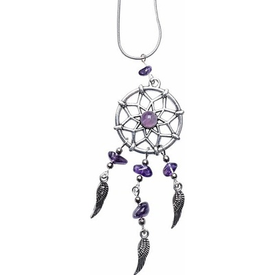 Nefertitis Ametyst lapač snů přívěsek na řetízku NF17588