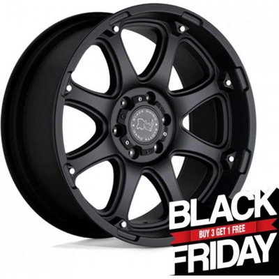 BLACK RHINO GLAMIS 9x20 6x139,7 ET12 matte black